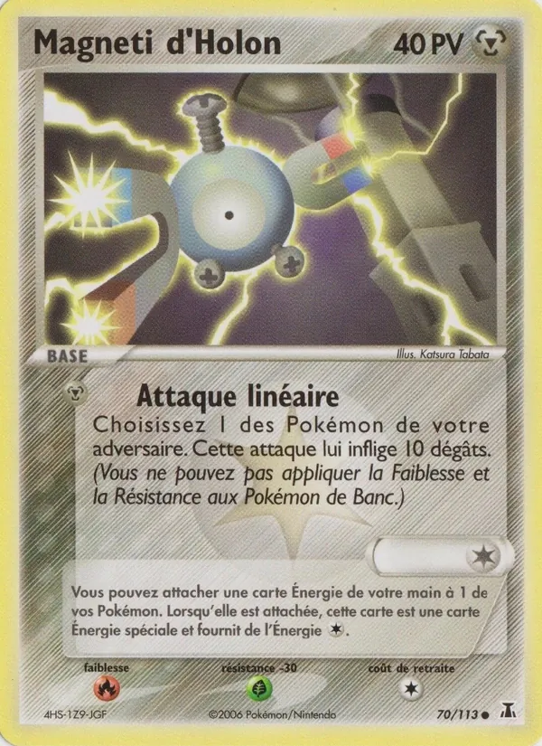 Magneti d'Holon – EX Espèces Delta 70