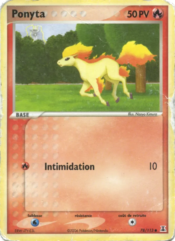Ponyta – EX Espèces Delta 78