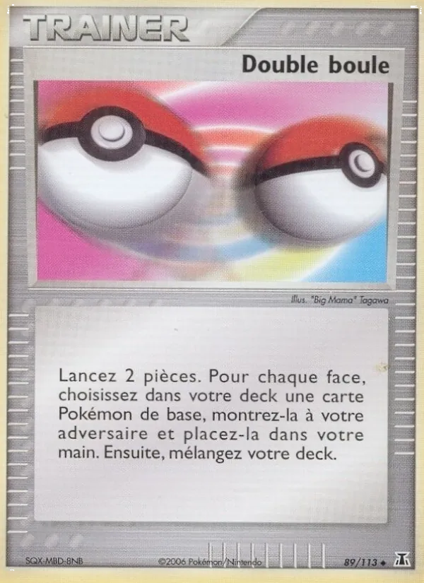 Double boule – EX Espèces Delta 89