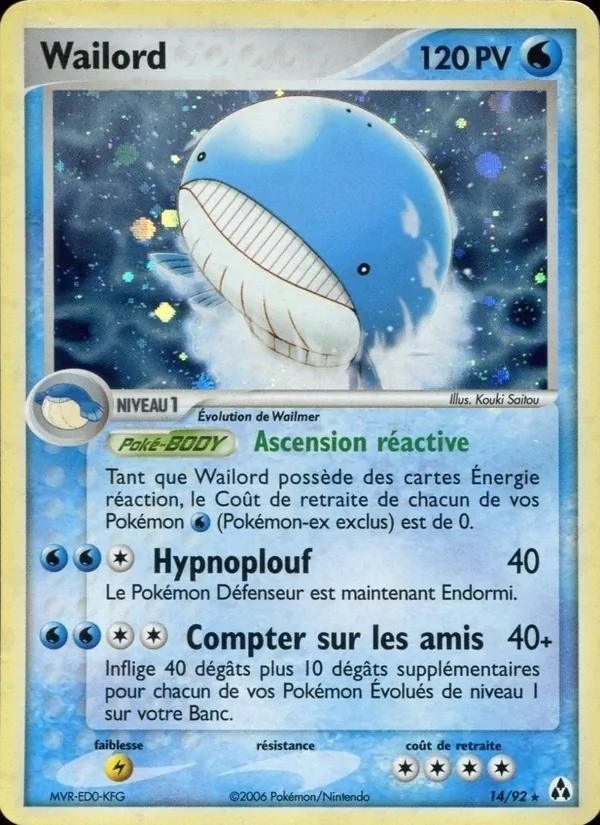 Wailord – EX Créateurs de légendes 14