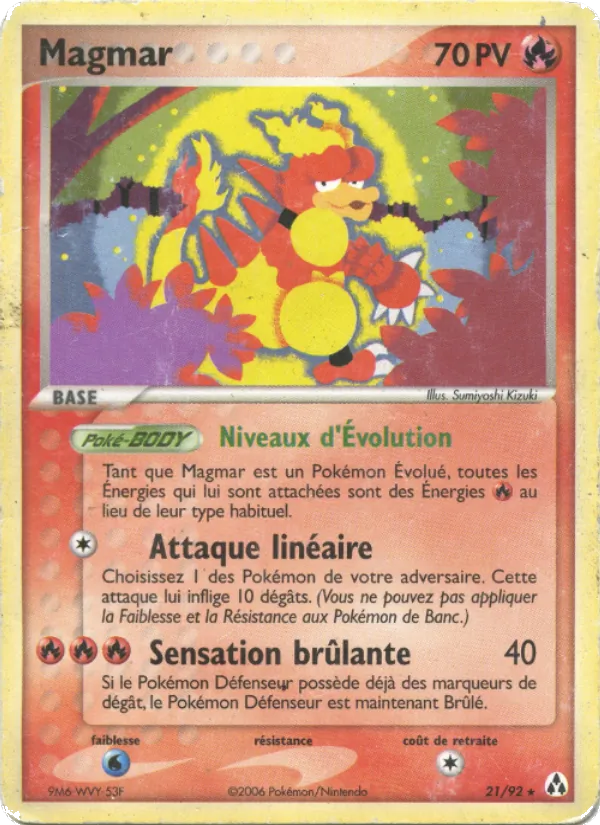 Magmar – EX Créateurs de légendes 21