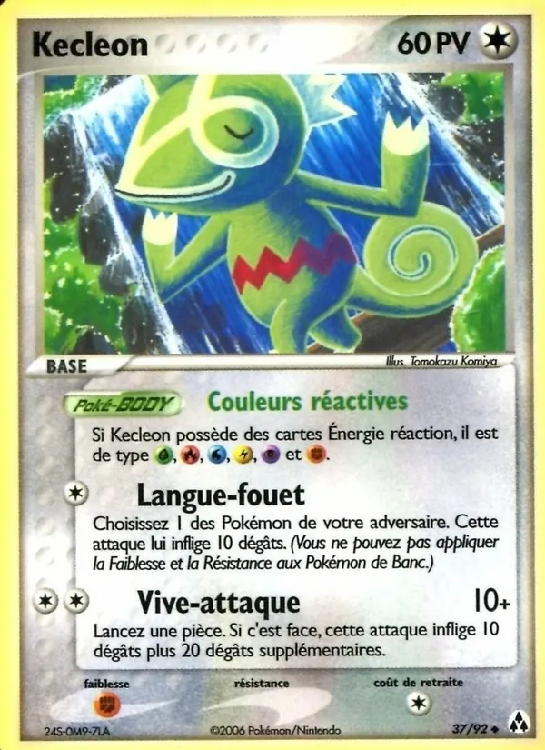 Kecleon – EX Créateurs de légendes 37
