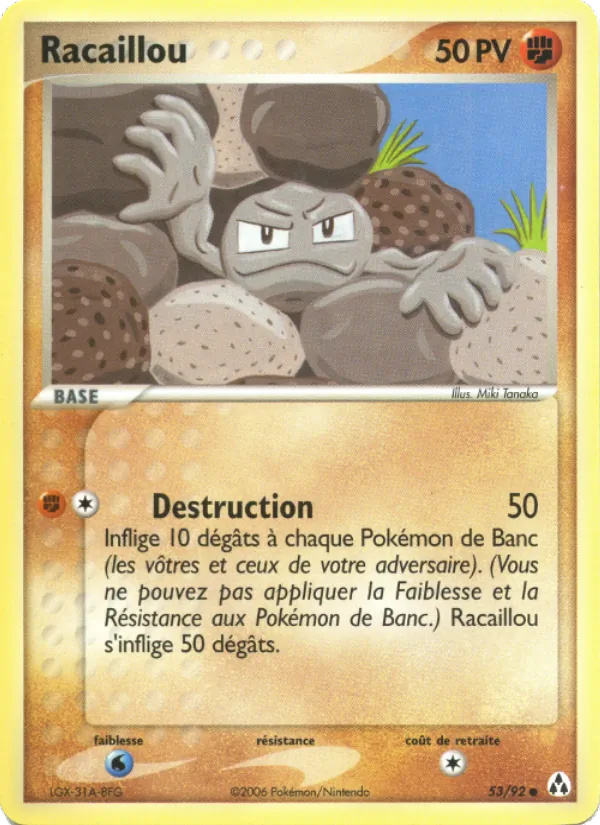 Racaillou – EX Créateurs de légendes 53