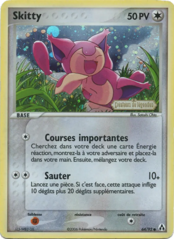 Skitty – EX Créateurs de légendes 64