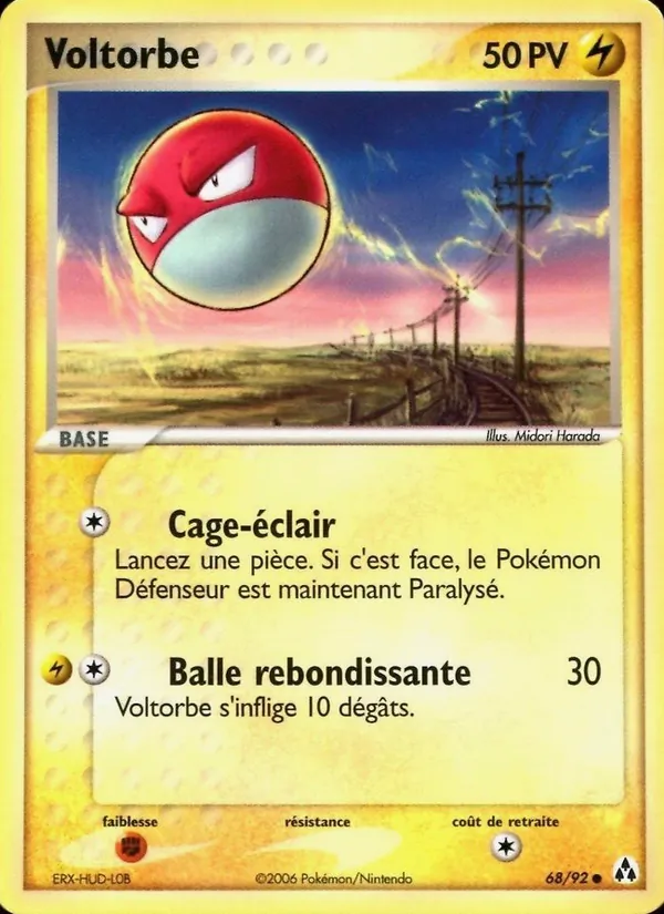 Voltorbe – EX Créateurs de légendes 68