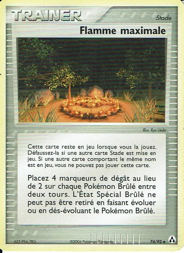 Flamme maximale – EX Créateurs de légendes 74
