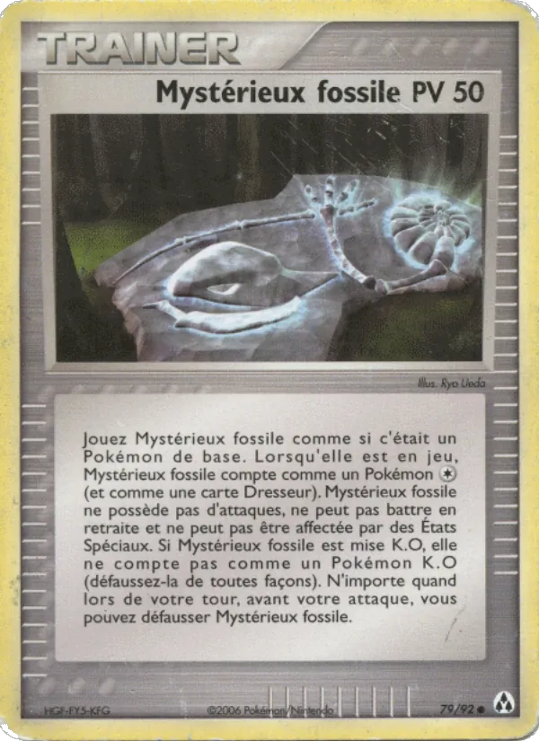 Mystérieux fossile – EX Créateurs de légendes 79