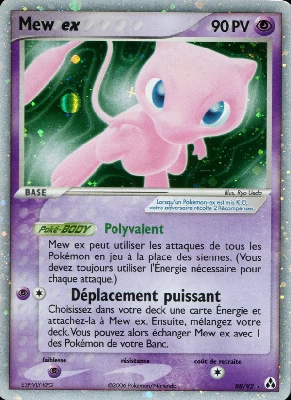 Mew ex – EX Créateurs de légendes 88
