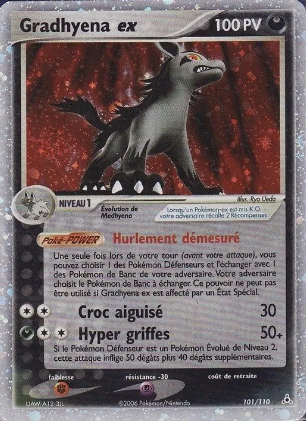 Gradhyena ex – EX Fantômes Holon 101