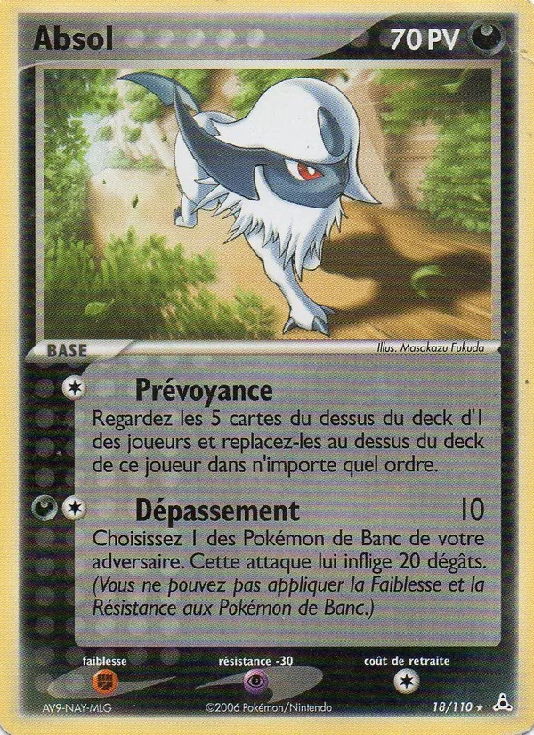 Absol – EX Fantômes Holon 18