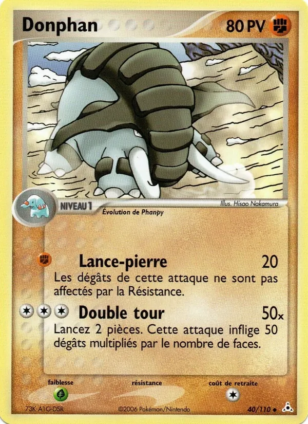 Donphan – EX Fantômes Holon 40