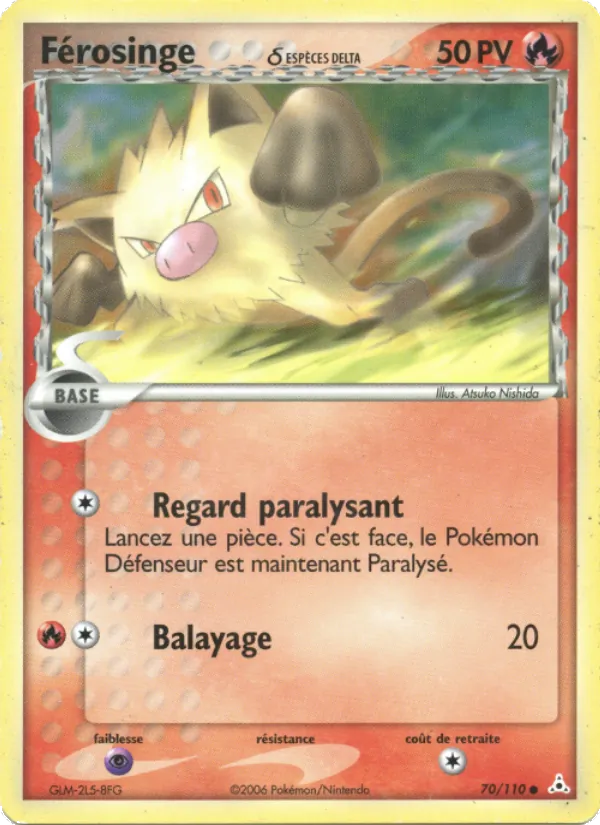 Férosinge δ – EX Fantômes Holon 70