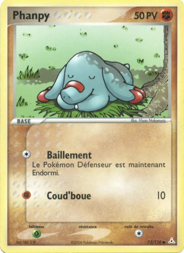 Phanpy – EX Fantômes Holon 75