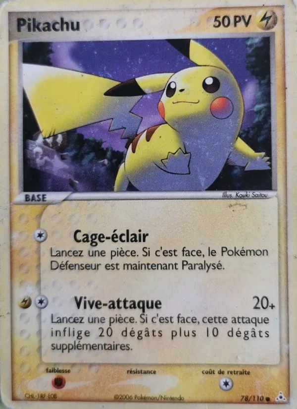 Pikachu – EX Fantômes Holon 78