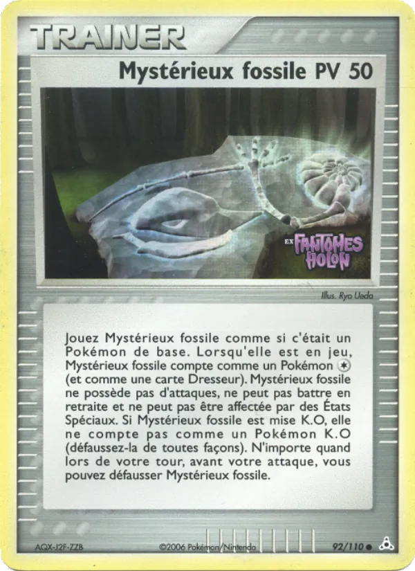 Mystérieux fossile – EX Fantômes Holon 92