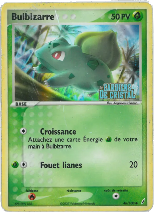 Bulbizarre – EX Gardiens de Cristal 46