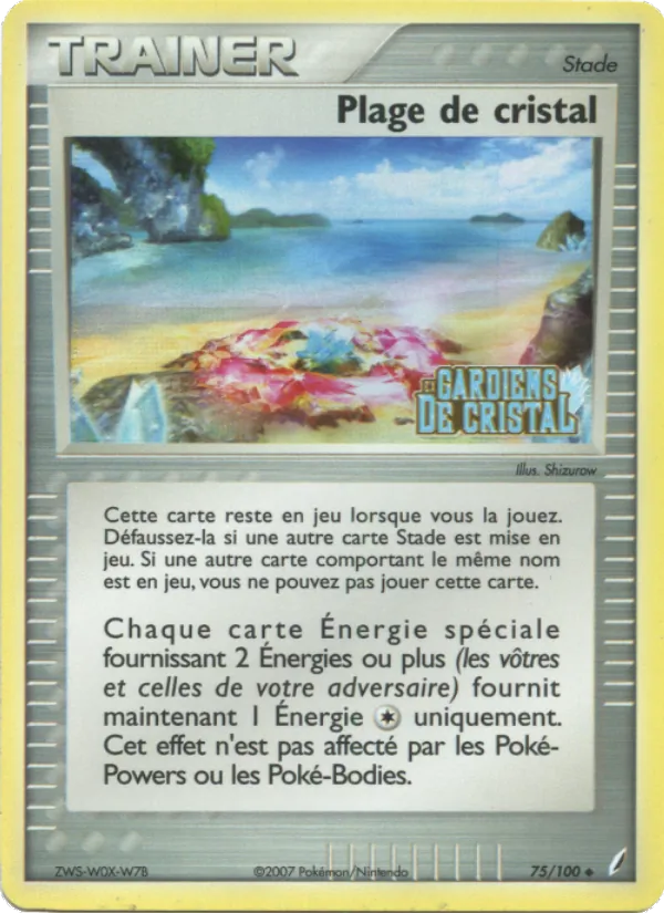 Plage de cristal – EX Gardiens de Cristal 75