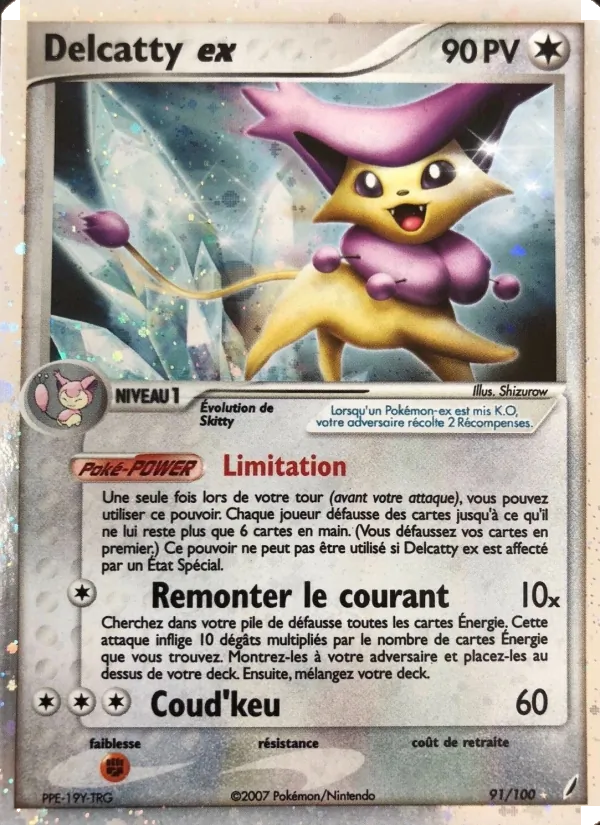 Delcatty ex – EX Gardiens de Cristal 91