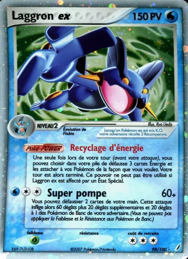 Laggron ex – EX Gardiens de Cristal 98
