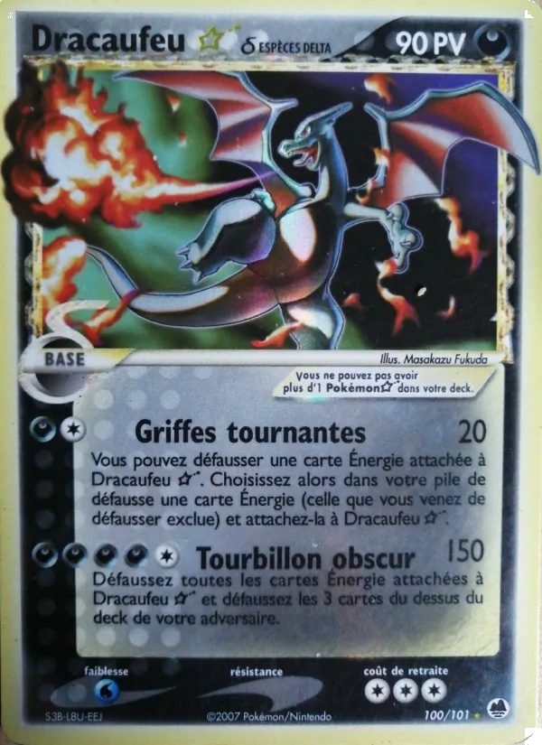 Dracaufeu ☆ δ – EX Île des Dragons 100