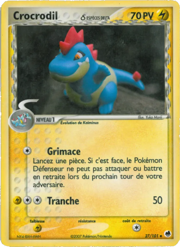 Crocrodil δ – EX Île des Dragons 27