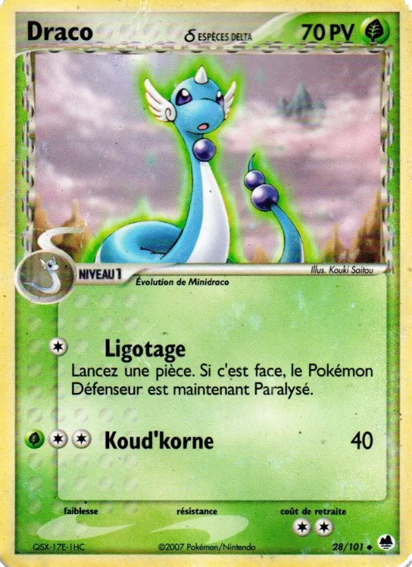 Draco δ – EX Île des Dragons 28