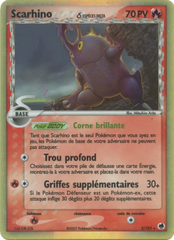 Scarhino δ – EX Île des Dragons 3