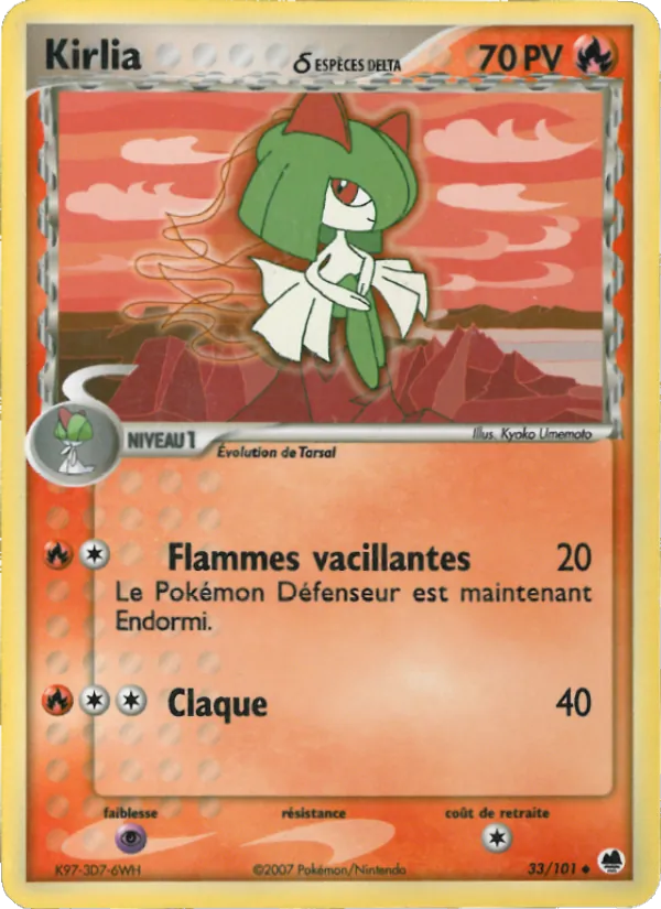 Kirlia δ – EX Île des Dragons 33