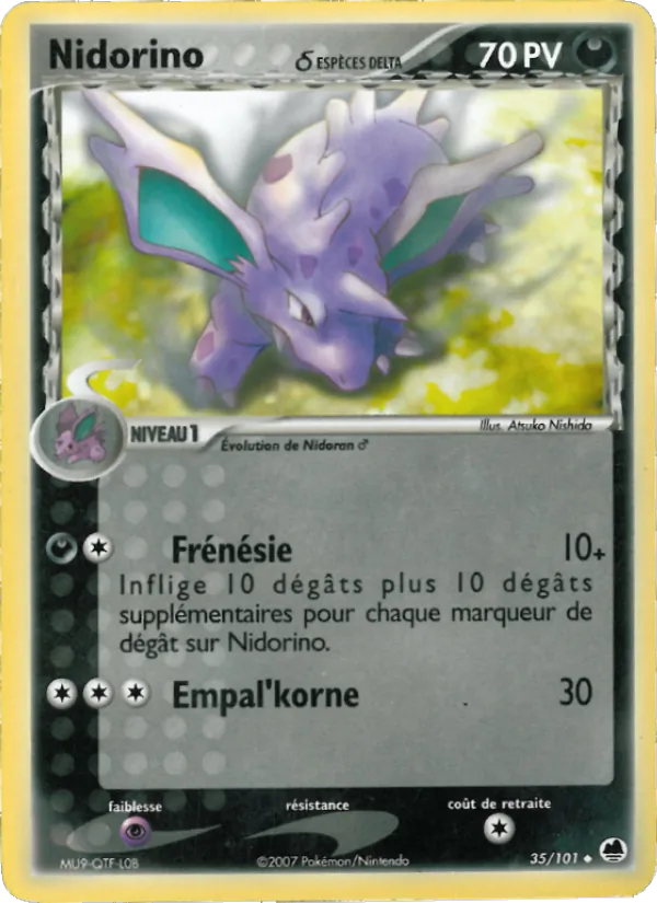 Nidorino δ – EX Île des Dragons 35
