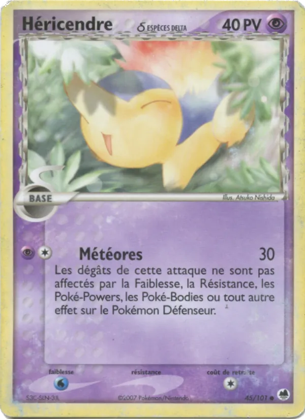 Héricendre δ – EX Île des Dragons 45