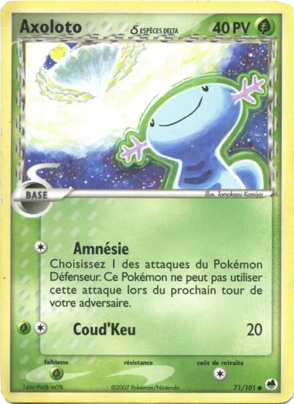 Axoloto δ – EX Île des Dragons 71