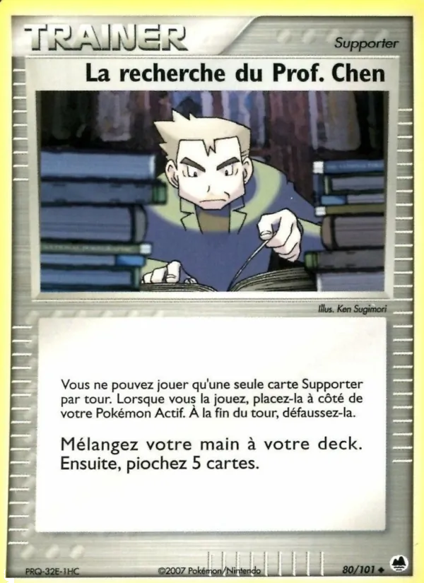 La recherche du Prof. Chen – EX Île des Dragons 80