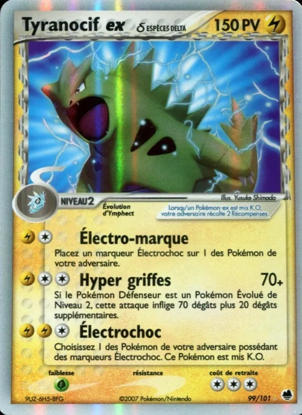 Tyranocif ex δ – EX Île des Dragons 99