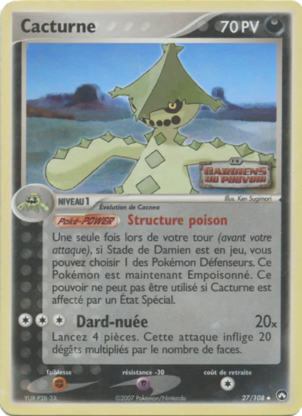 Cacturne – EX Gardiens du Pouvoir 27