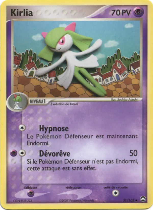 Kirlia – EX Gardiens du Pouvoir 31