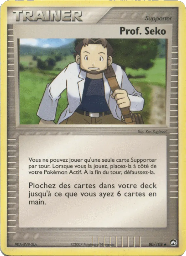 Prof. Seko – EX Gardiens du Pouvoir 80