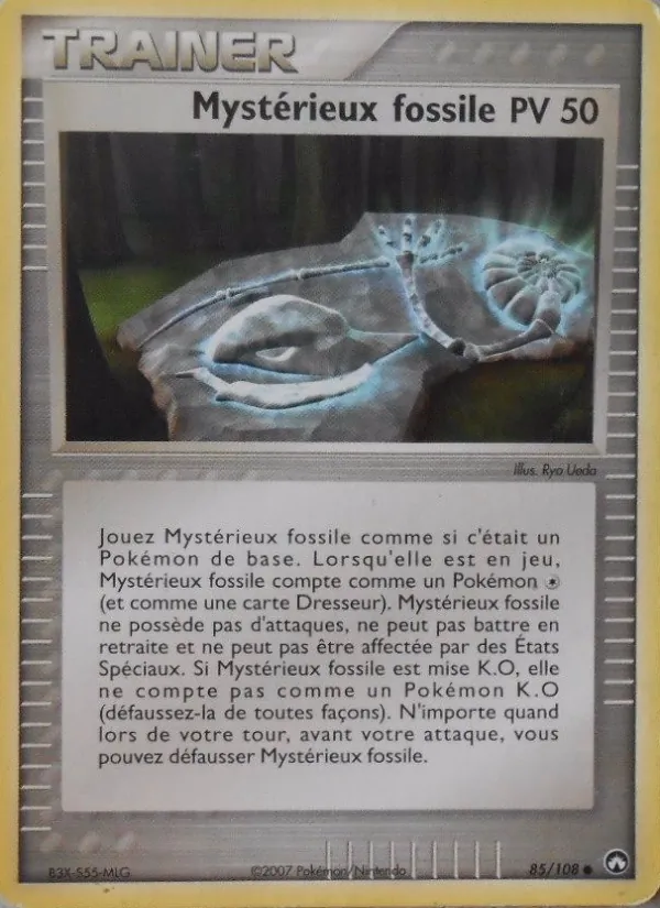 Mystérieux fossile – EX Gardiens du Pouvoir 85
