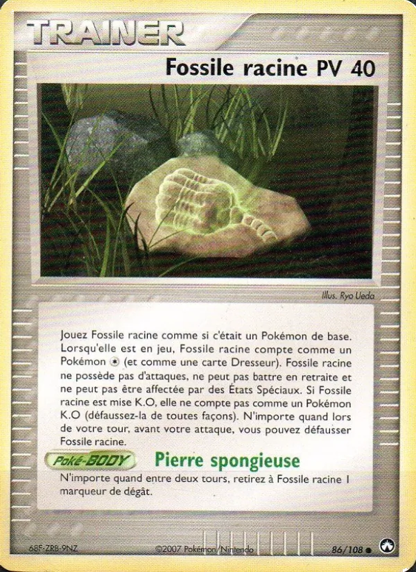 Fossile racine – EX Gardiens du Pouvoir 86