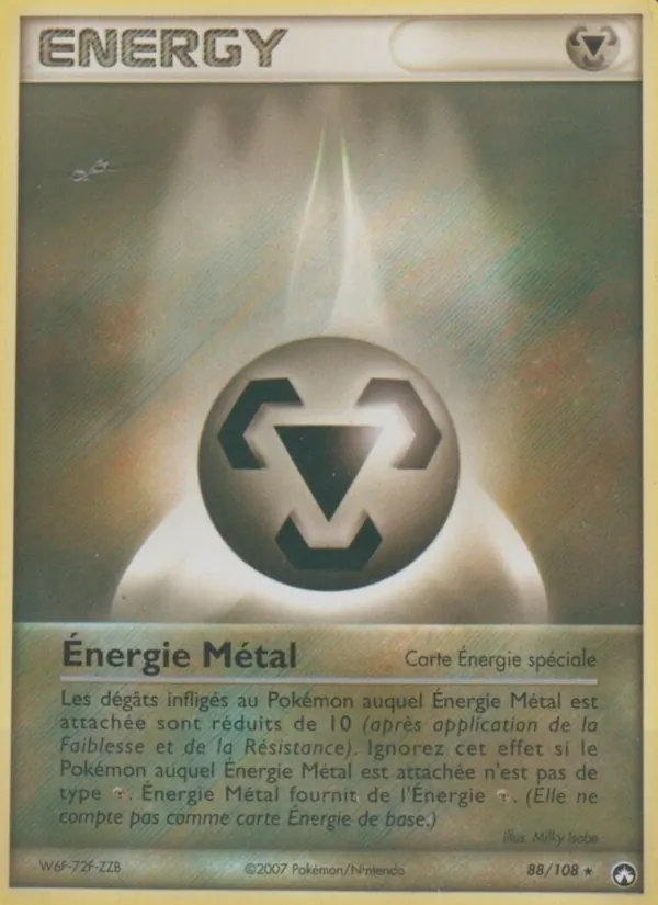 Énergie Métal – EX Gardiens du Pouvoir 88