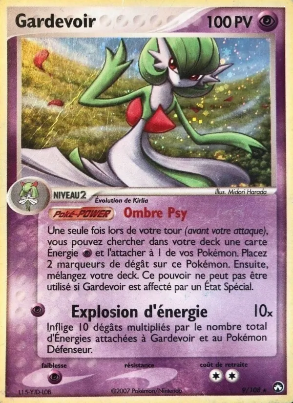 Gardevoir – EX Gardiens du Pouvoir 9
