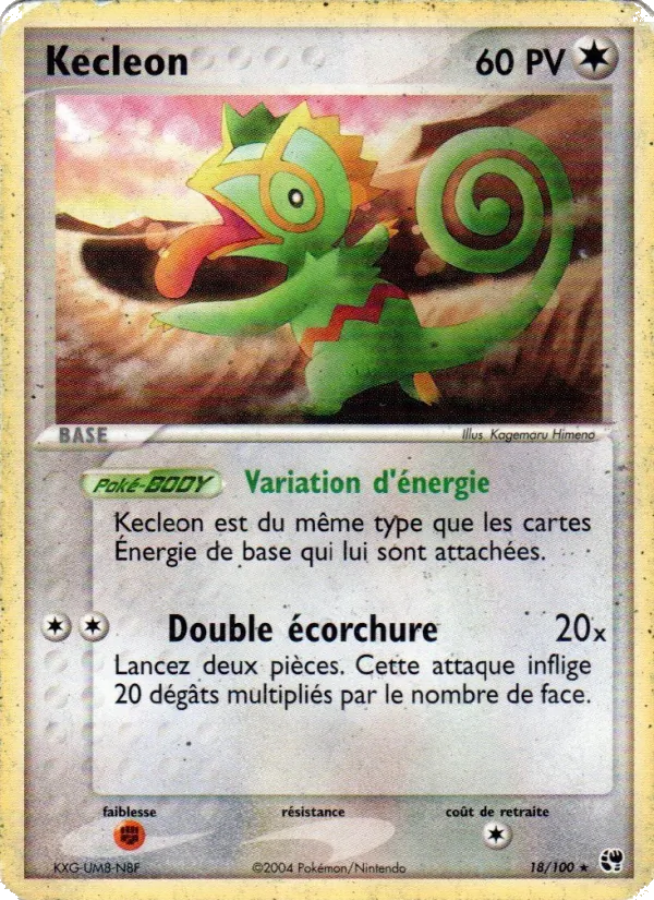 Kecleon – EX Tempête de sable 18