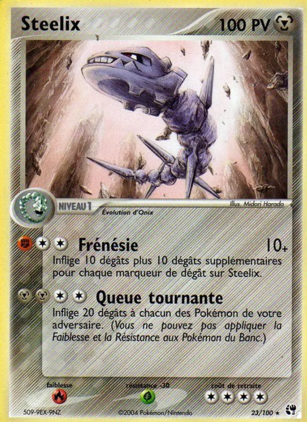 Steelix – EX Tempête de sable 23