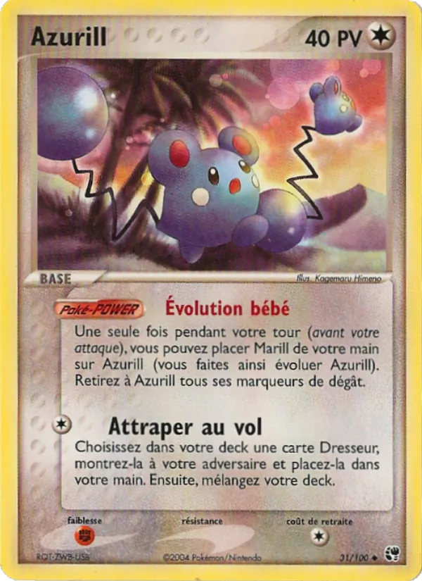 Azurill – EX Tempête de sable 31