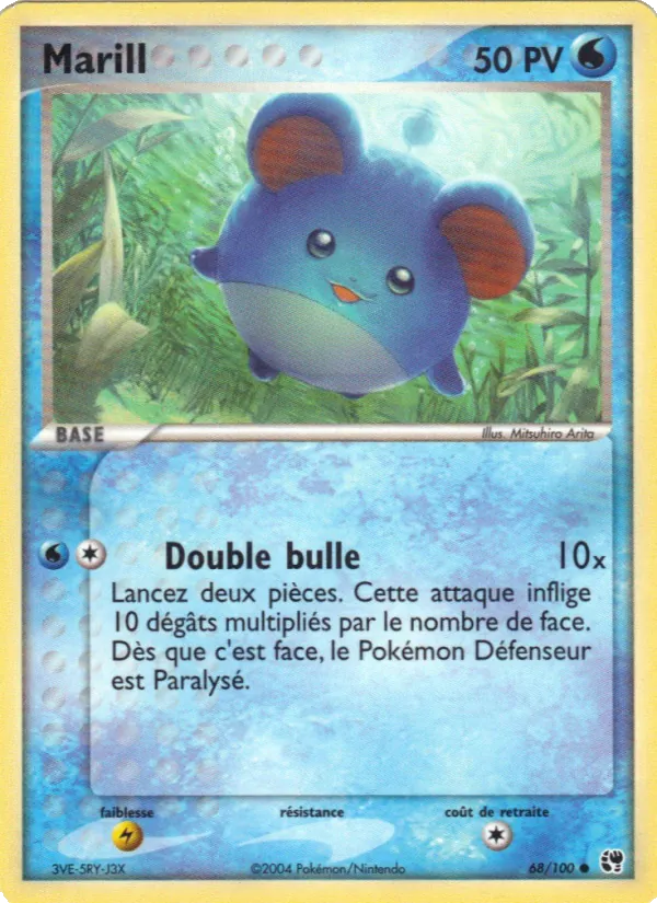 Marill – EX Tempête de sable 68
