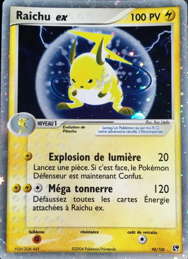 Raichu ex – EX Tempête de sable 98