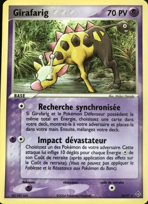 Girafarig – EX Dragon 16
