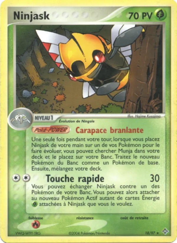 Ninjask – EX Dragon 18