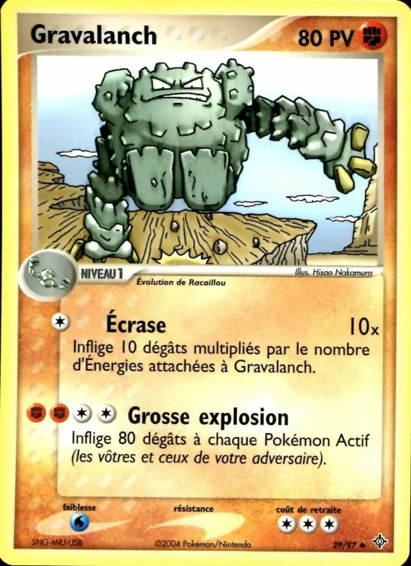 Gravalanch – EX Dragon 29
