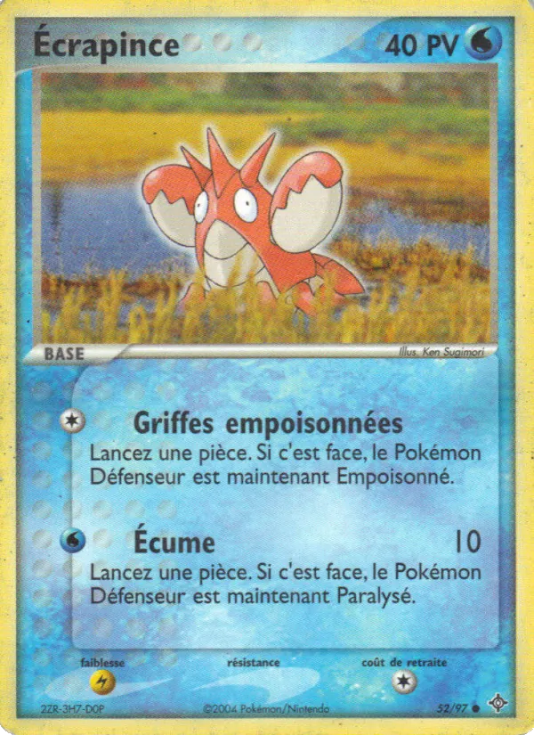 Écrapince – EX Dragon 52