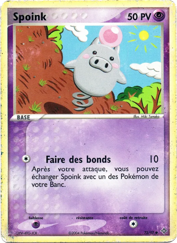 Spoink – EX Dragon 73
